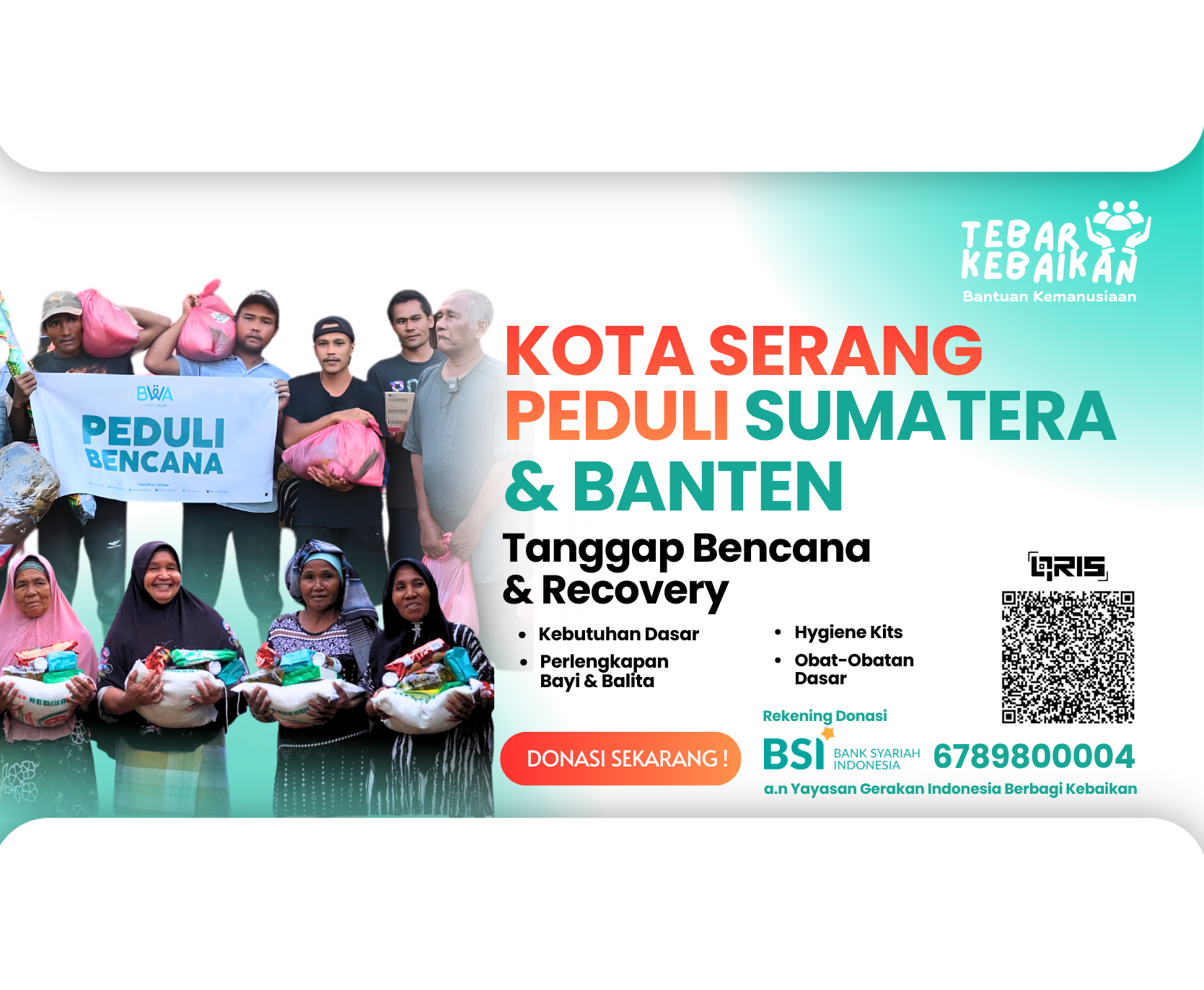 Kota Serang Peduli Sumatera