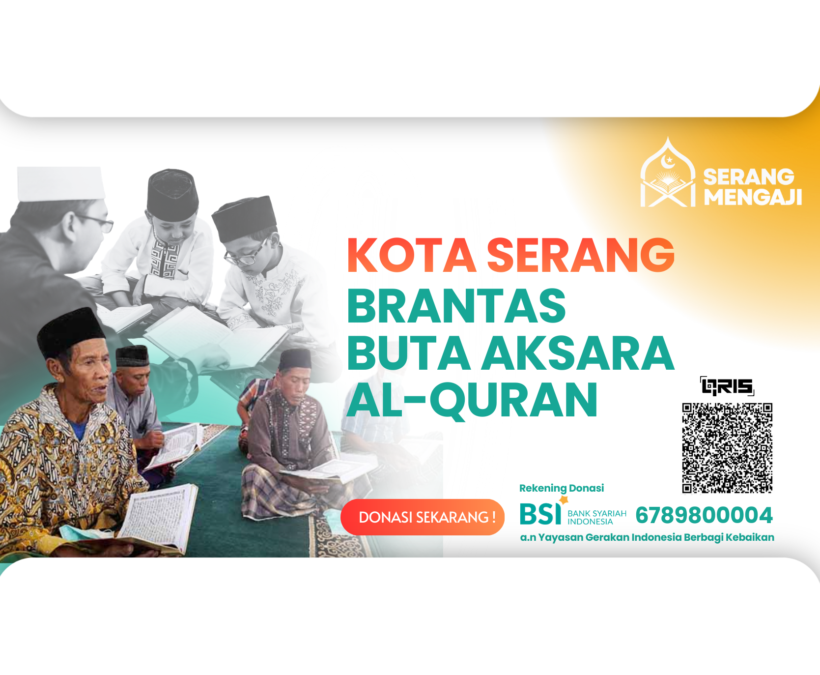 Brantas Buta Aksara Al-Quran